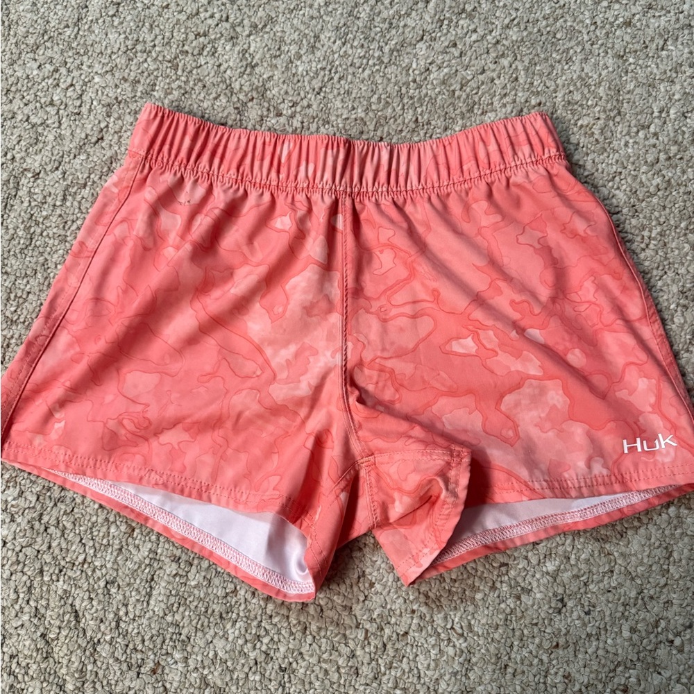 Huk Salmon Athletic Shorts